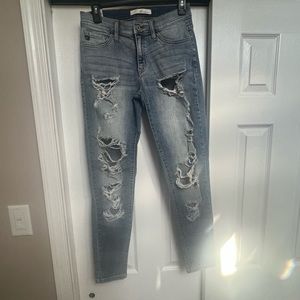 KanCan denim ripped jeans